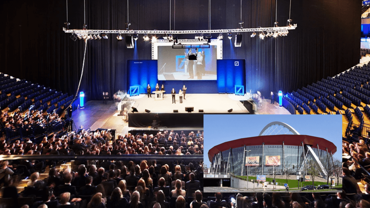 wie viele leute passen in die barclays arena
