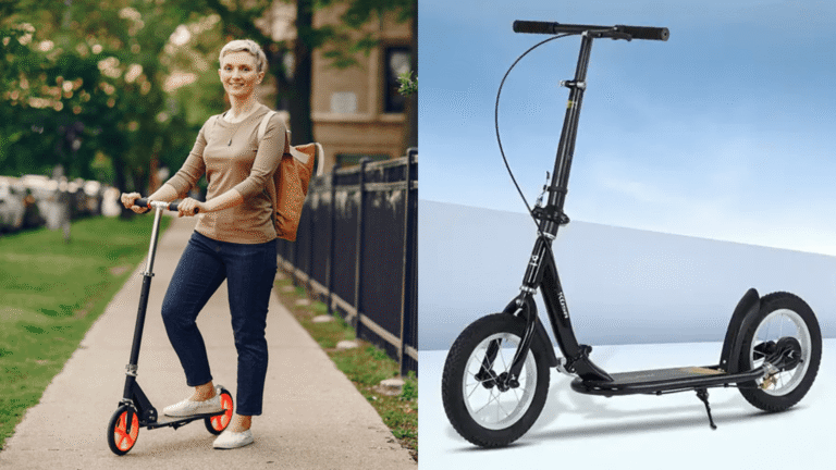 tretroller erwachsene peinlich